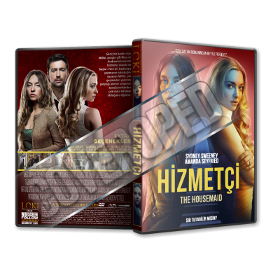 Hizmetçi - The Housemaid - 2025 Türkçe Dvd Cover Tasarımı